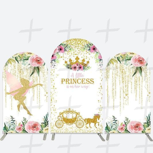 pumpkin car Princess Arch Covers Set AS-DLZ-cacf08