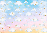 Allenjoy Colorful Cloud Sky Photography Backdrop Gbsx-00694