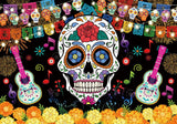 Allenjoy Day Of The Dead Photography Backdrop Gbsx-00252
