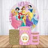 Fairy Princess Custom Round Backdrop With Plinths AS-DLZ-db5a62