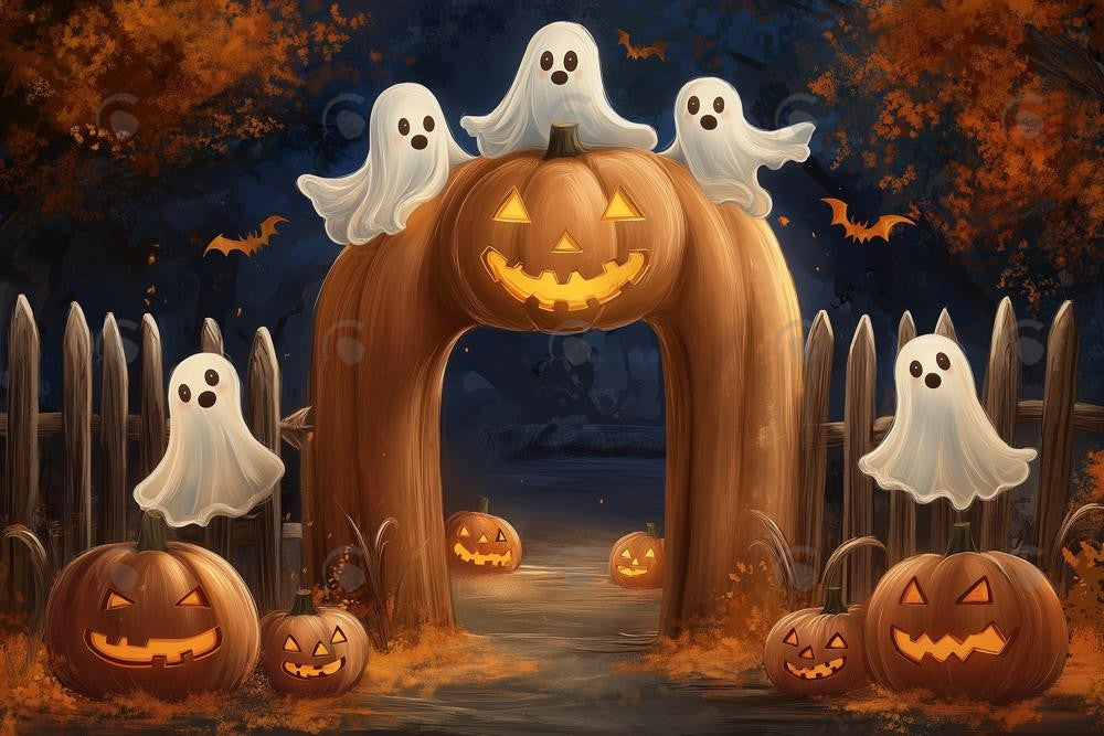 Allenjoy Divine Ghost And Friends Photography Backdrop Gbsx-01167