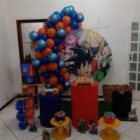 Legendary Orbs Custom Round Backdrop With Plinths AS-DLZ-e9f1c4