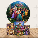 Magic Family Custom Round Backdrop With Plinths AS-DLZ-92fcec