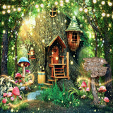 Allenjoy Fairy Enchanted Forest Photography Backdrop Gbsx-01022