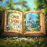 Allenjoy Fairy Tale Storybook Photography Backdrop Gbsx-01030