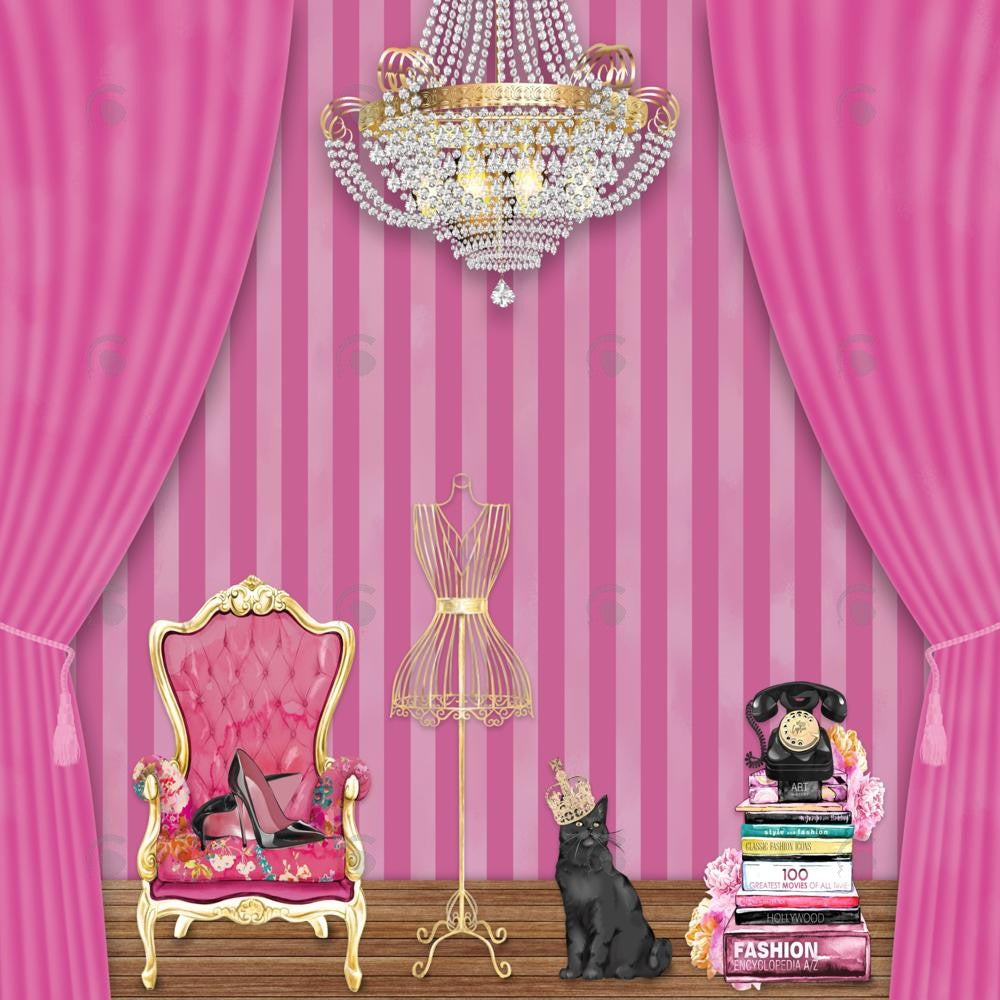 Allenjoy Fashion Beauty Photography Backdrop Gbsx-00409