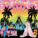 Allenjoy Ferris Wheel  Music Festival Photography Backdrop Gbsx-00615