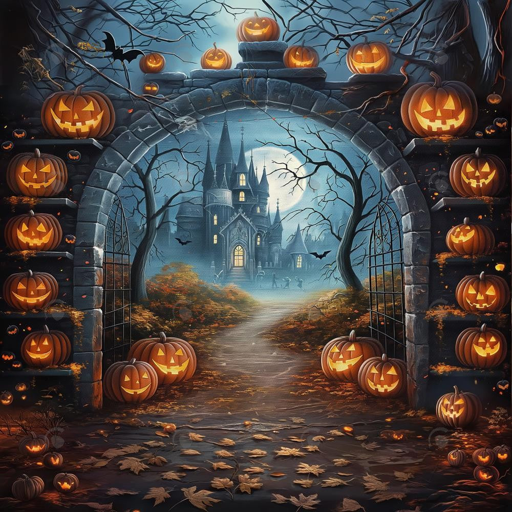 Allenjoy Gothic Gateway Photography Backdrop Gbsx-00564