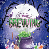 Allenjoy Halloween Baby Shower Party Photography Backdrop Gbsx-00260