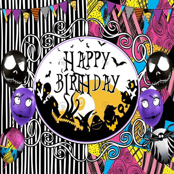 Allenjoy Halloween Nightmare Happy Birthday Photography