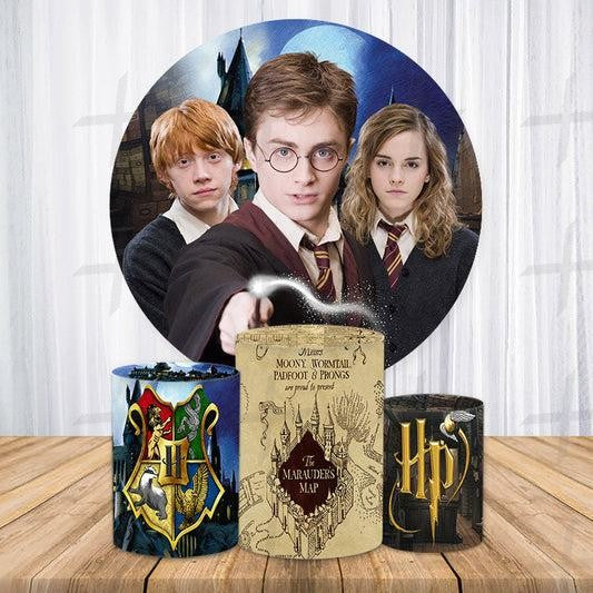 Magical World Custom Round Backdrop With Plinths AS-DLZ-9def11