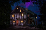 Allenjoy Horror Haunted House Forest Night Photography Backdrop Gbsx-00896