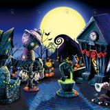 Allenjoy Horror Nightmare Town Photography Backdrop Gbsx-00984