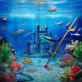 Allenjoy King Of The Sea Photography Backdrop Gbsx-00476