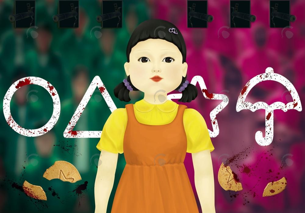 Allenjoy Korea Dead Gam Photography Backdrop Gbsx-00239