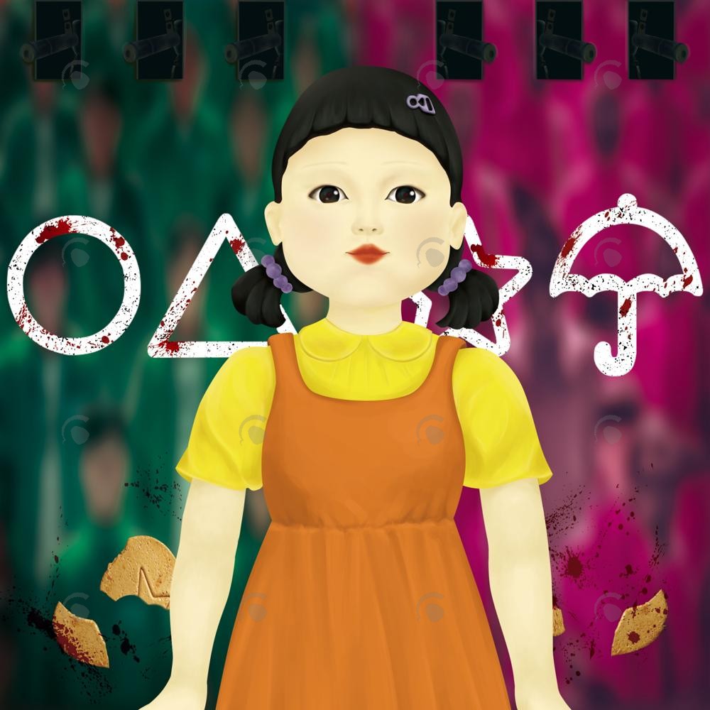 Allenjoy Korea Dead Gam Photography Backdrop Gbsx-00239