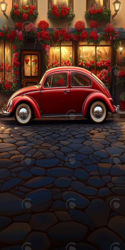 Allenjoy Love Bug Valentines Day Photography Backdrop Gbsx-01305