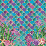 Allenjoy Mermaid Scales Photography Backdrop Gbsx-00873