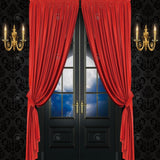 Allenjoy Moon Night Door Photography Backdrop Gbsx-00830