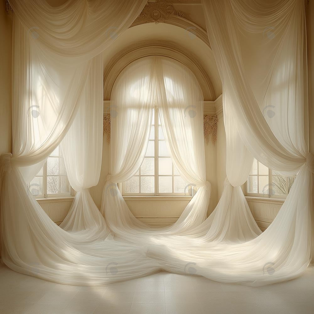 Allenjoy Morning Sunshine Through The Window Photography Backdrop Gbsx-01439