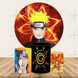 Ninja Custom Round Backdrop With Plinths AS-DLZ-a5a7c2