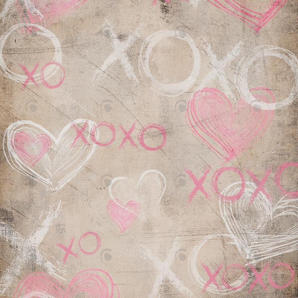 Allenjoy Pink Valentine Abstract Wall Photography Backdrop Gbsx-01284