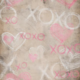 Allenjoy Pink Valentine Abstract Wall Photography Backdrop Gbsx-01284