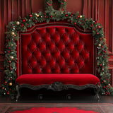 Allenjoy Red At Midnight Queen Headboard Photography Backdrop Gbsx-01004