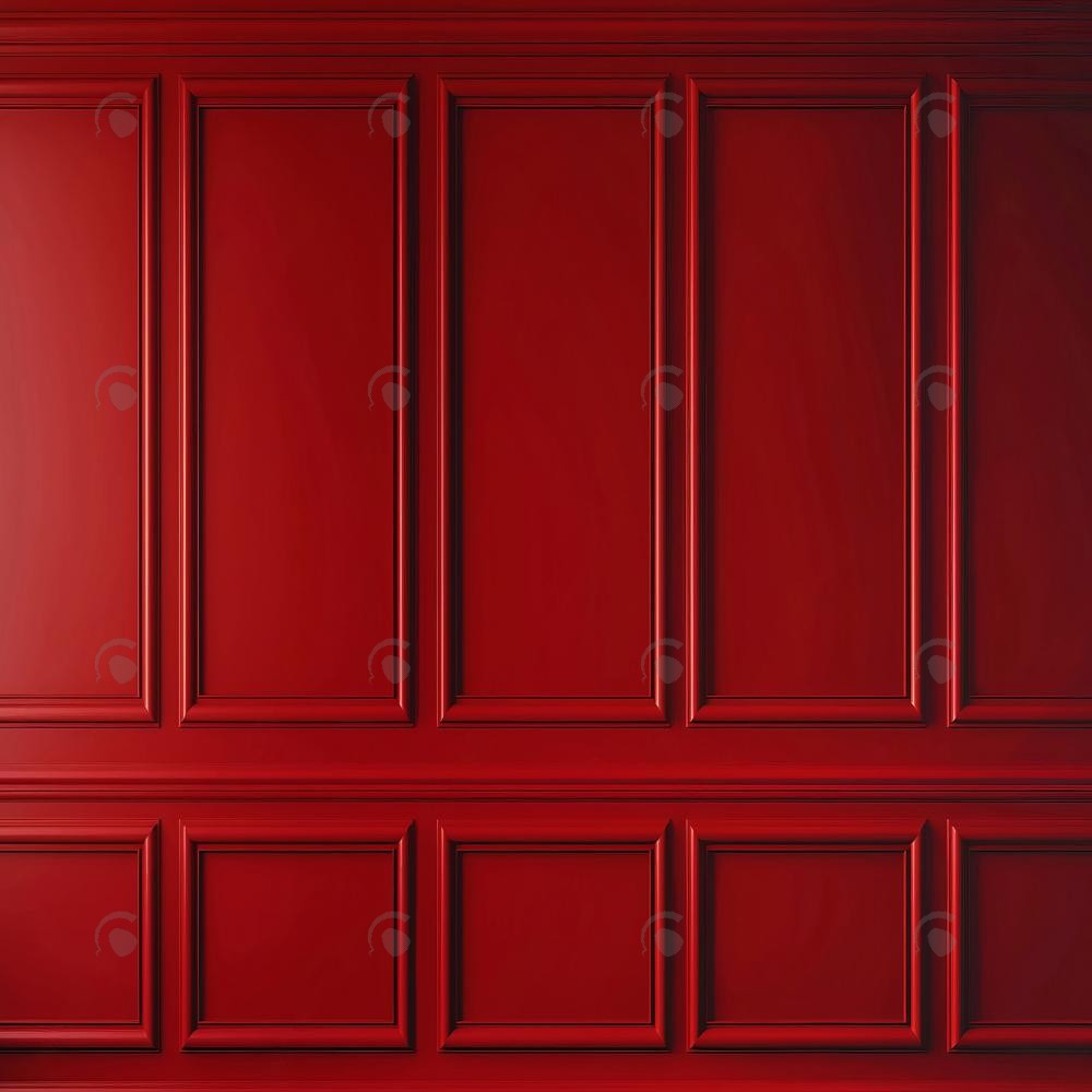 Allenjoy Red Wall Panel Photography Backdrop Gbsx-00639