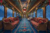 Santa'S Scenic Railway Photography Backdrop GBSX-99892