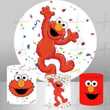 Friendly Neighborhood Custom Round Backdrop With Plinths AS-DLZ-40dbf6