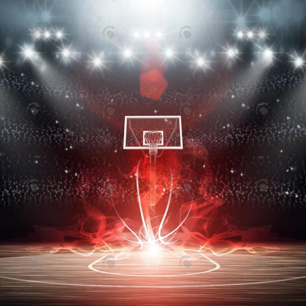 Allenjoy Sports Basketball Court Photography Backdrop Gbsx-01285