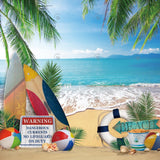 Allenjoy Summer Beach Fun Photography Backdrop Gbsx-00421