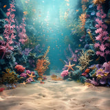 Allenjoy Summer Underwater World Photography Backdrop Gbsx-00386