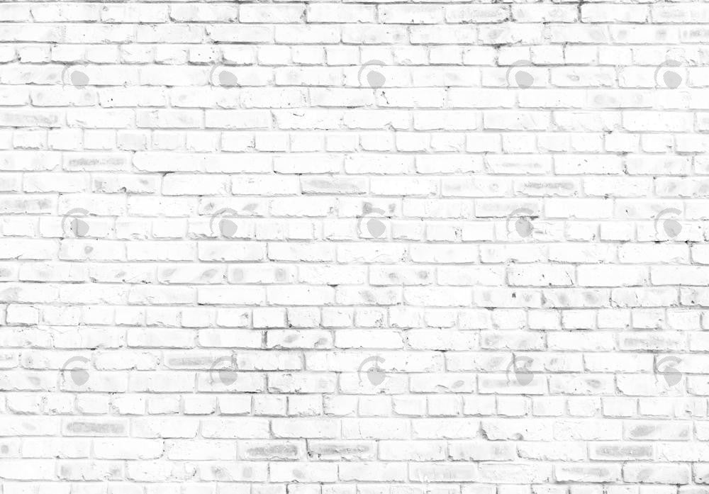 White Brick Wall Backdrop