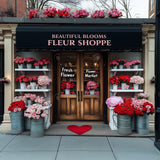 Allenjoy Valentine Fresh Flower Shop Photography Backdrop Gbsx-01362