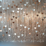 Allenjoy Valentine Hugs Kisses And Sparkle Heart Photography Backdrop Gbsx-01418