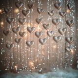 Allenjoy Valentine Hugs Kisses And Sparkle Heart Photography Backdrop Gbsx-01419