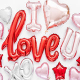 Allenjoy Valentine I Love You Balloons Photography Backdrop Gbsx-01235