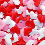 Allenjoy Valentine Red Pink And White Hearts Photography Backdrop Gbsx-01240
