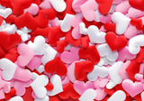 Allenjoy Valentine Red Pink And White Hearts Photography Backdrop Gbsx-01240