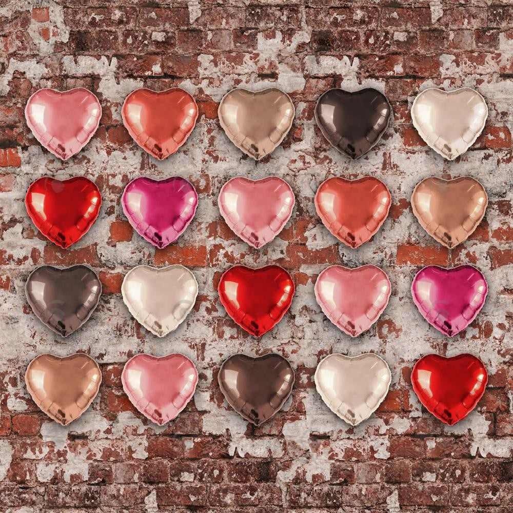 Allenjoy Valentine Vintage Heart Balloons Photography Backdrop Gbsx-01295
