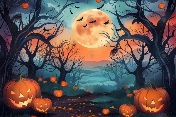 ぷ*あ様 【Happy Halloween】アクリル画 F6 風景画 絵画 アクリル風景画 - メルカリ
