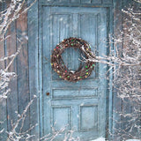 Allenjoy Winter Snowy Door Photography Backdrop Gbsx-00544