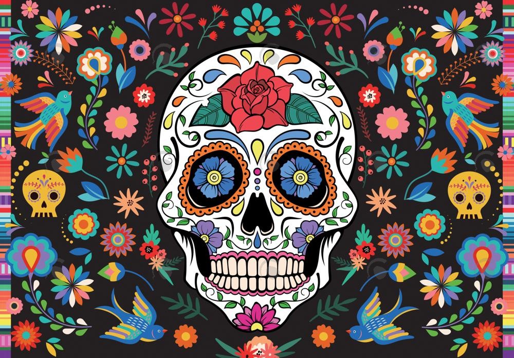 Day Of The Dead Backdrop
