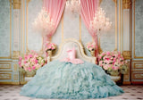 Princess Dress Bedroom Photography Backdrop