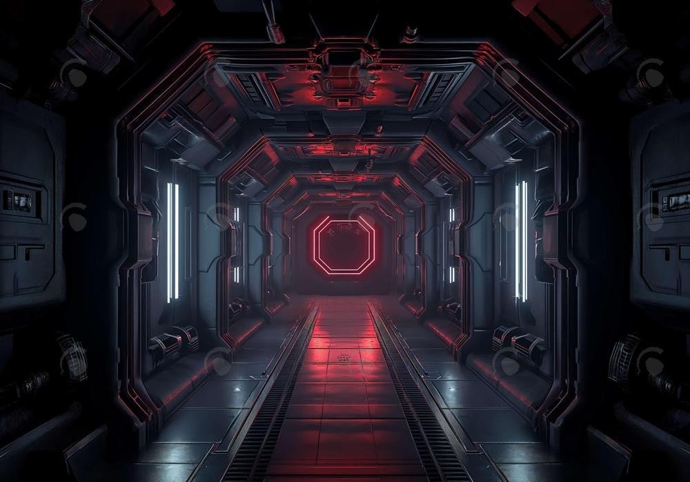 Sense Of Technology Corridor Backdrop