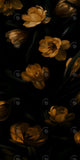 Allenjoy Yellow Dark Fine Art Floral Photography Backdrop Gbsx-01217