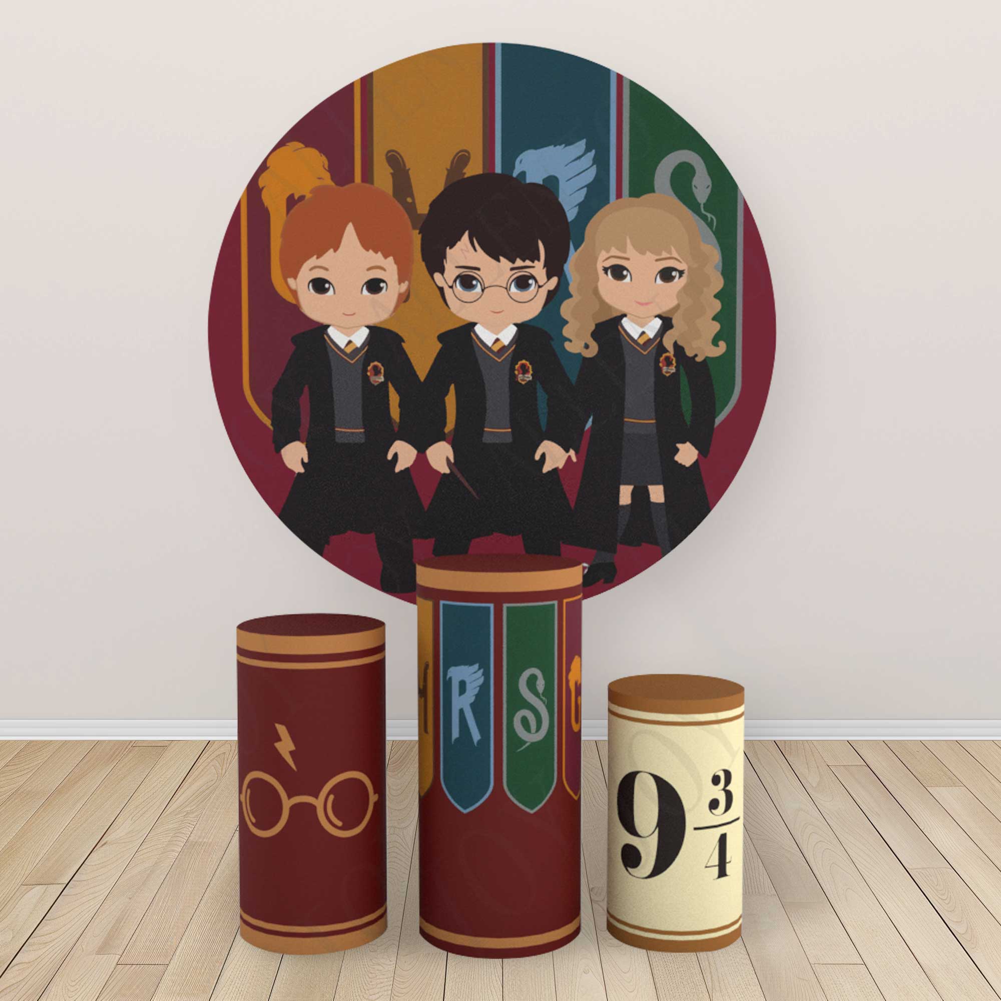 Magical World Custom Round Backdrop With Plinths AS-DLZ-a0f8a2