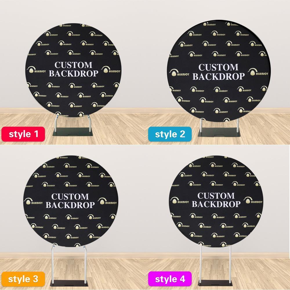 Round Backdrop Fabric Cover | Party Supplies - Allenjoy - Allenjoystudio